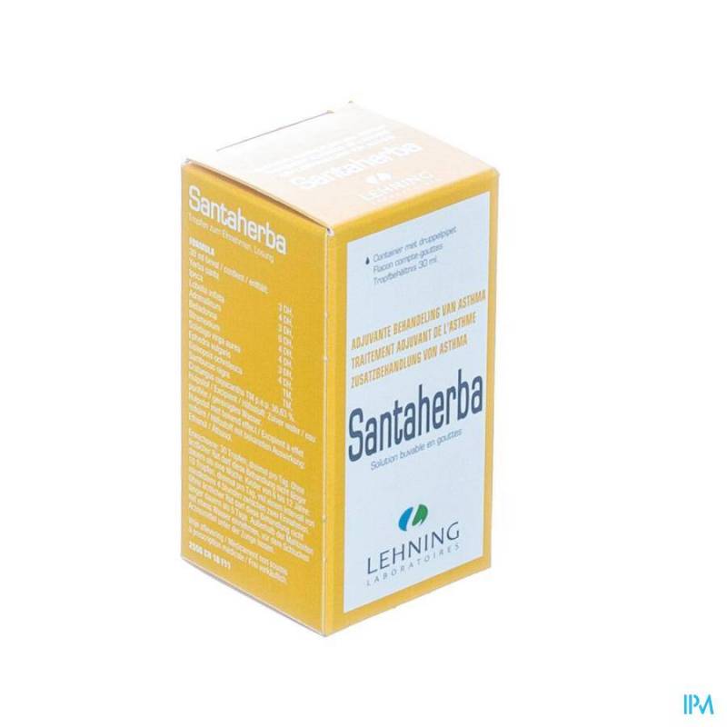 Lehning Santaherba Ml Online Apotheek In Belgi Pharmazone