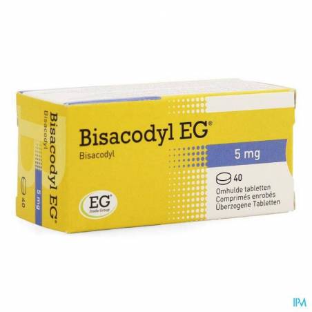 BISACODYL EG 5MG OMHULDE TABL 40 X 5MG Online Apotheek Pharmazone