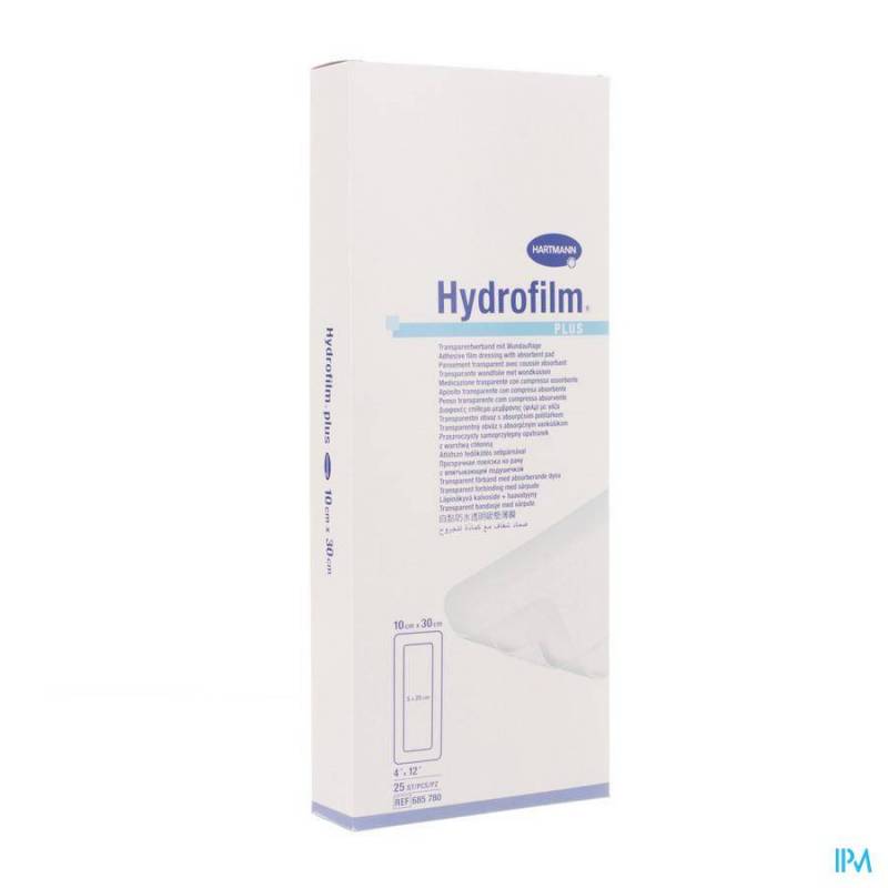 HYDROFILM PLUS 10X30 0CM 25 6857800 Online Apotheek Pharmazone