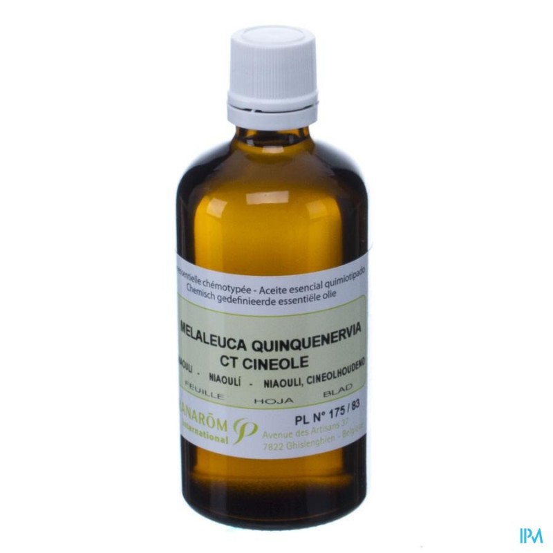 Niaouli Melaleucaquinq.ct1 Ess Olie 100ml Pranarom
