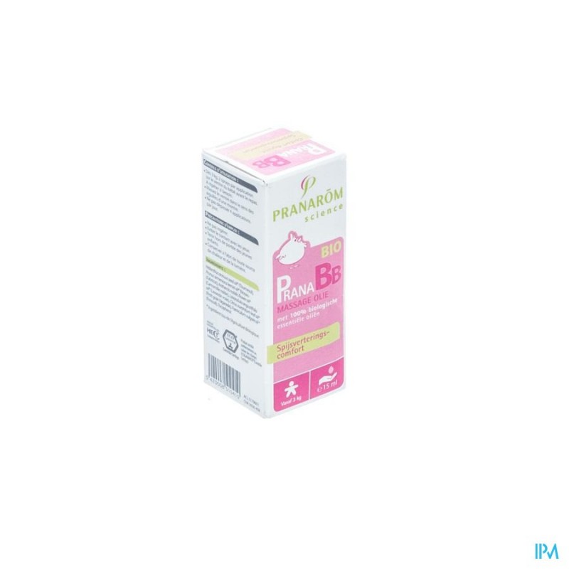PRANABB HUILE MASSAGE CONFORT DIGESTIF 15ML