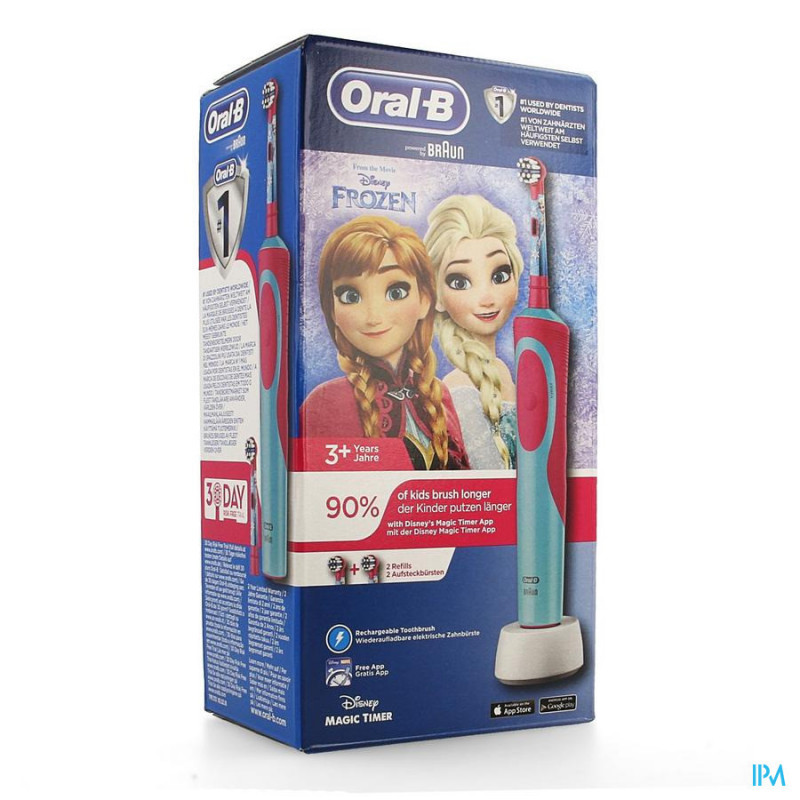 ORAL-B BROSSE DENTS VIT.KIDS FROZEN BOX CFR3969144