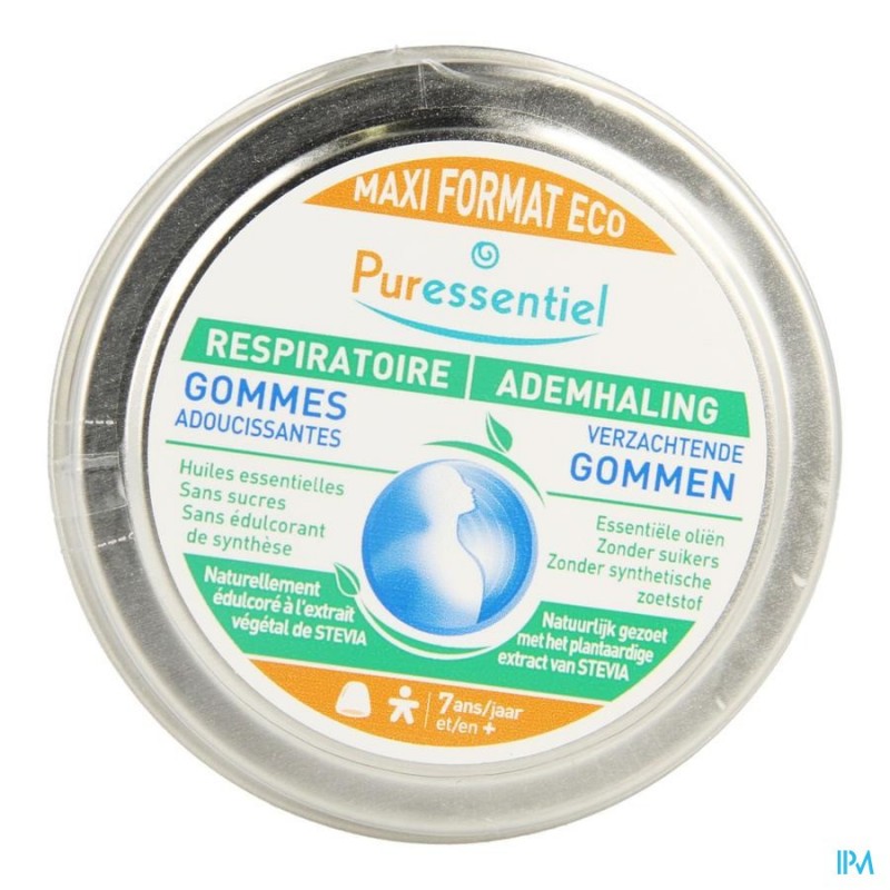 Puressentiel Ademhaling Verzachtende Gommen 90g