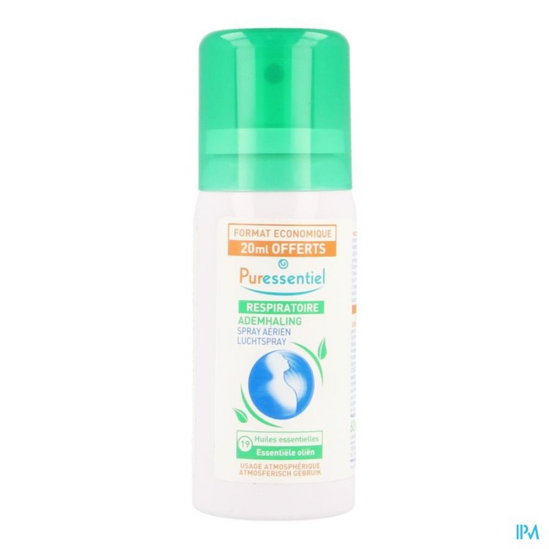 Puressentiel Ademhaling Luchtspray 60ml