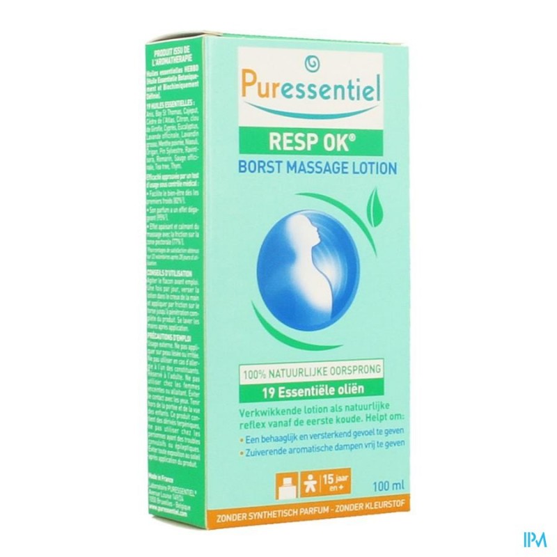 Puressentiel Ademhaling Lotion Wrijving 100ml