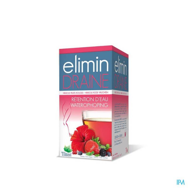ELIMIN DRAINE FRUITS ROUGES TEA-BAGS 20