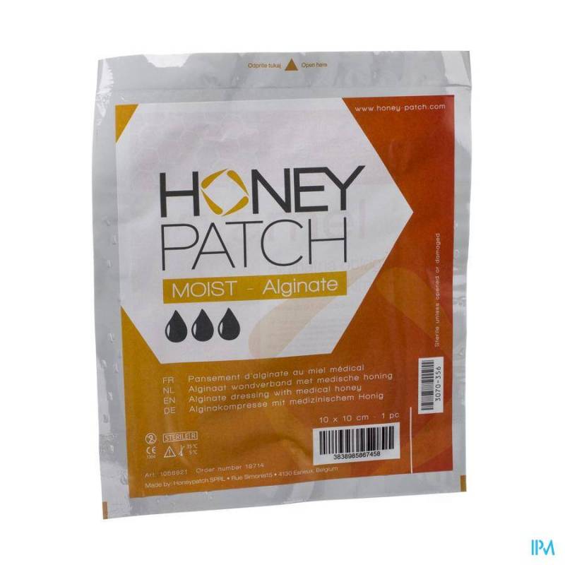 Honeypatch Moist Verb Alg. Ster 10x10cm 1 1058921