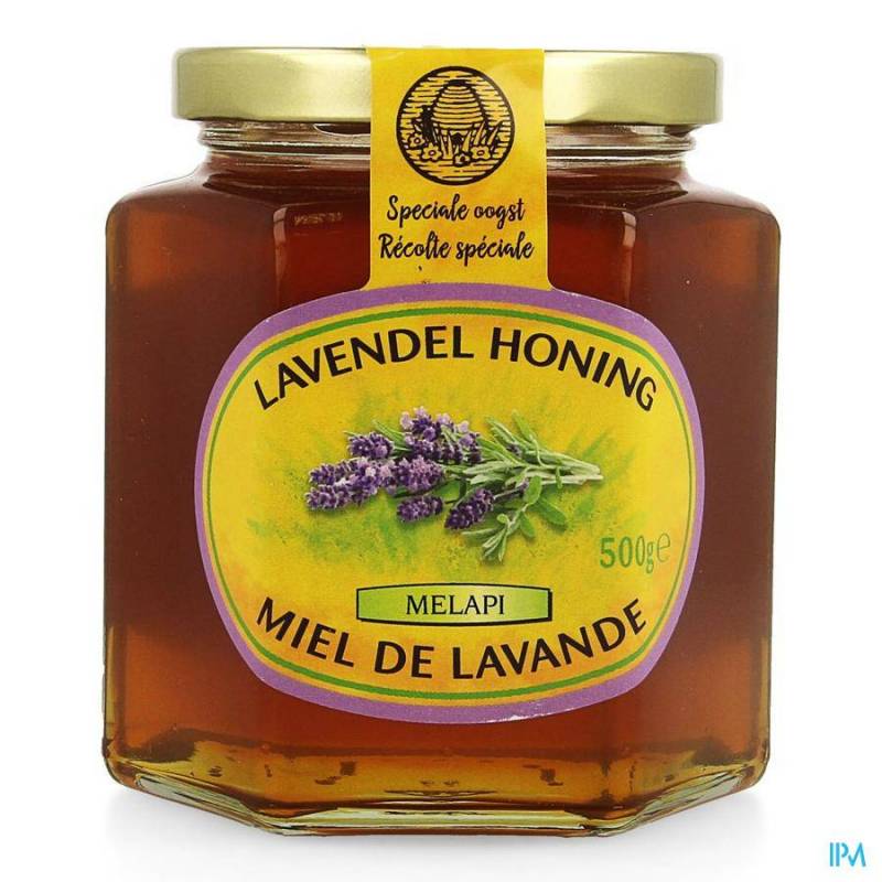 Melapi Honing Lavendel Zacht 500g 5528
