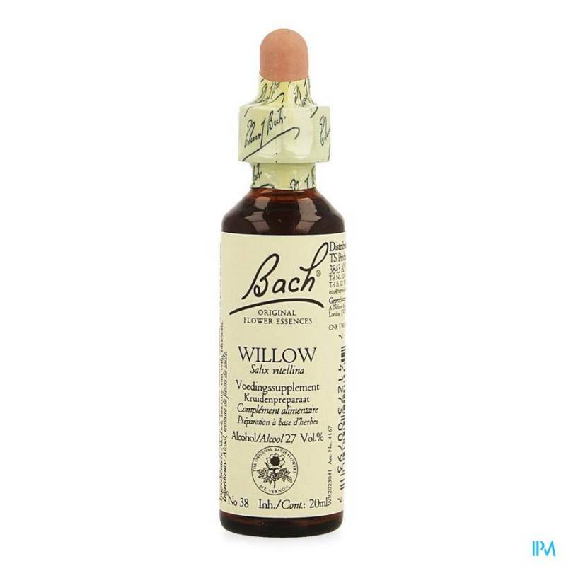 BACH FLOWER REMEDIE 38 WILLOW 20ML