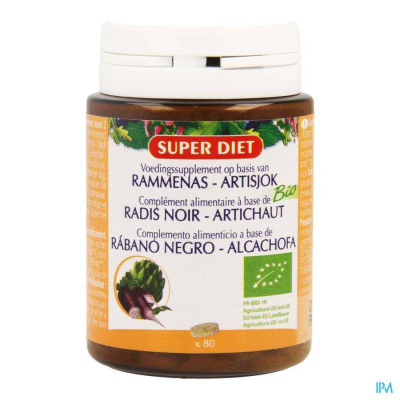Super Diet Rammenas-artisjok Bio Comp 80