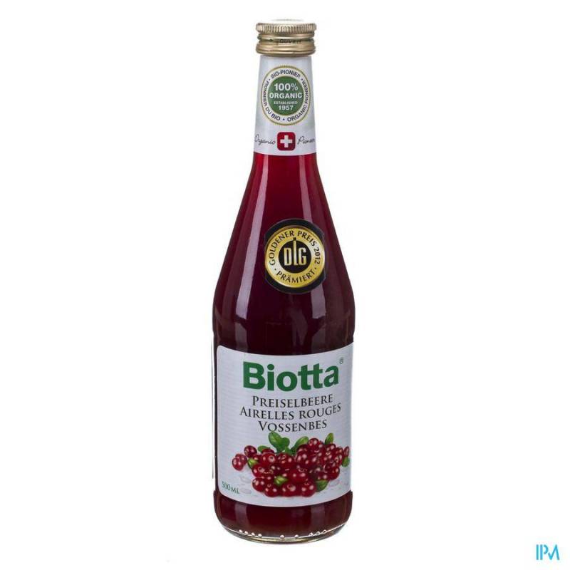 Biotta Bio Bosbessen Plus 500ml