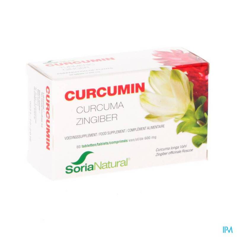 SORIA CURCUMIN TABL 60X600MG 6299