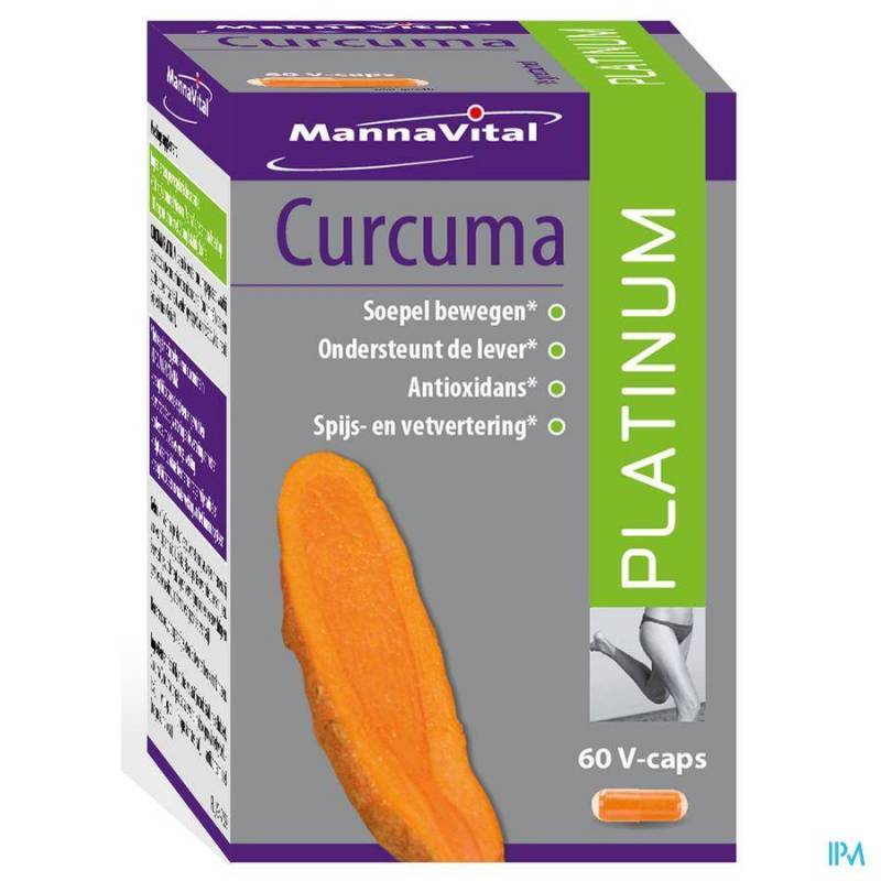 MANNAVITAL CURCUMA PLATINUM V-CAPS 60
