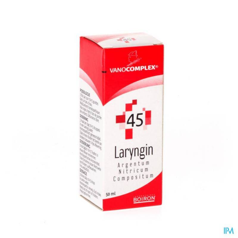 VANOCOMPLEX N45 LARYNGIN GUTT 50ML UNDA