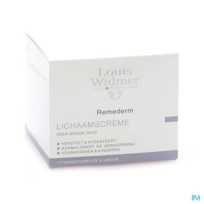Louis Widmer Remederm Lichaamscrème Parfum 250ml