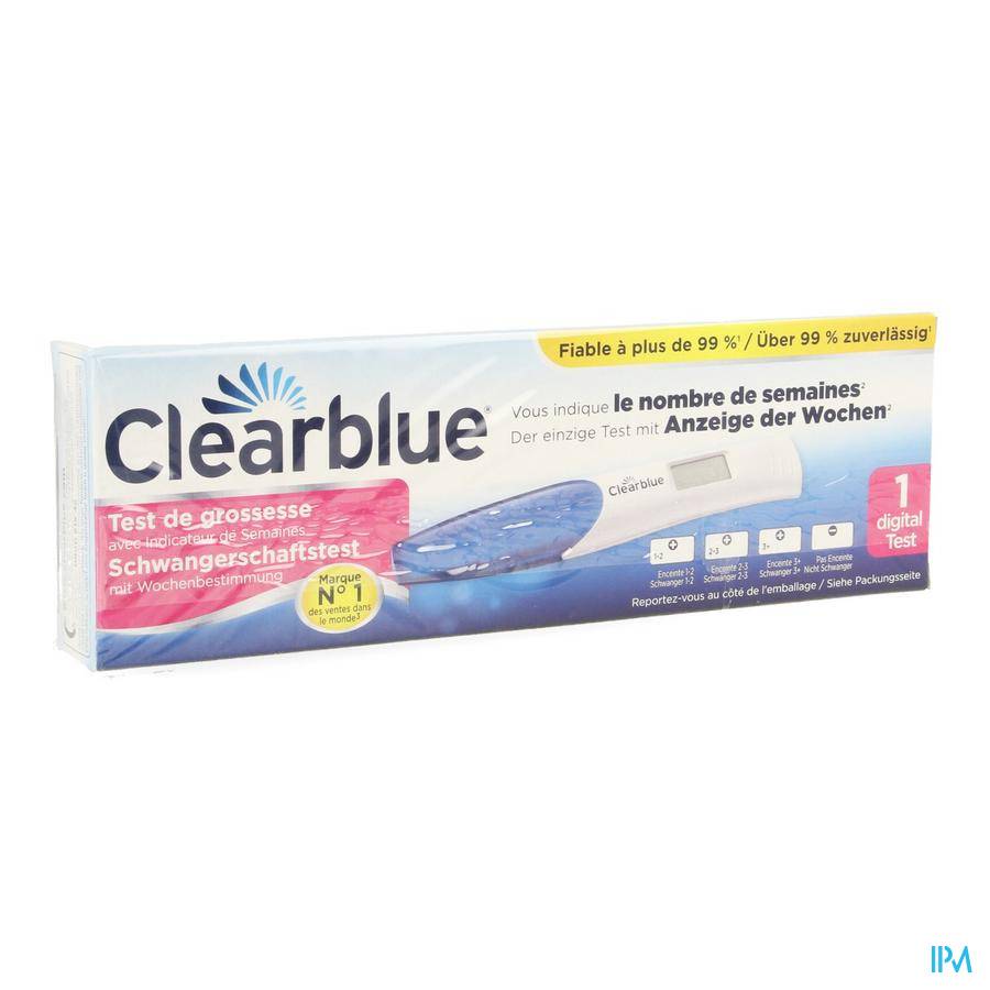 Clearblue Zwangerschapstest Met Conceptie Indicator 1 Stuk