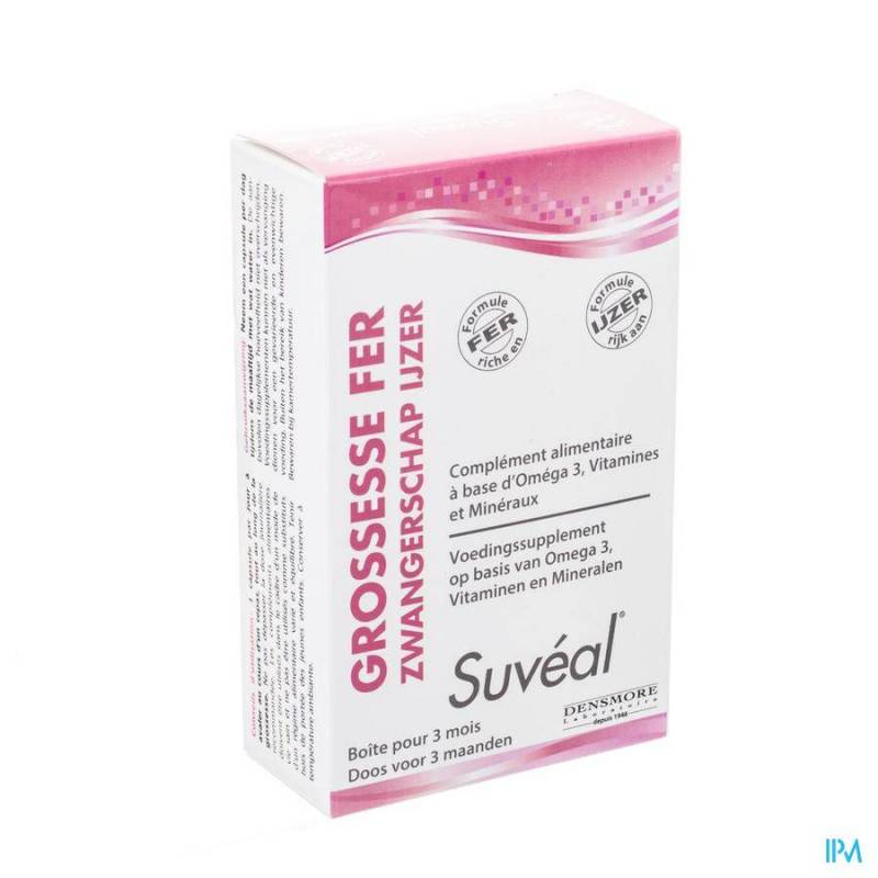 SUVEAL GROSSESSE FER CAPS 90