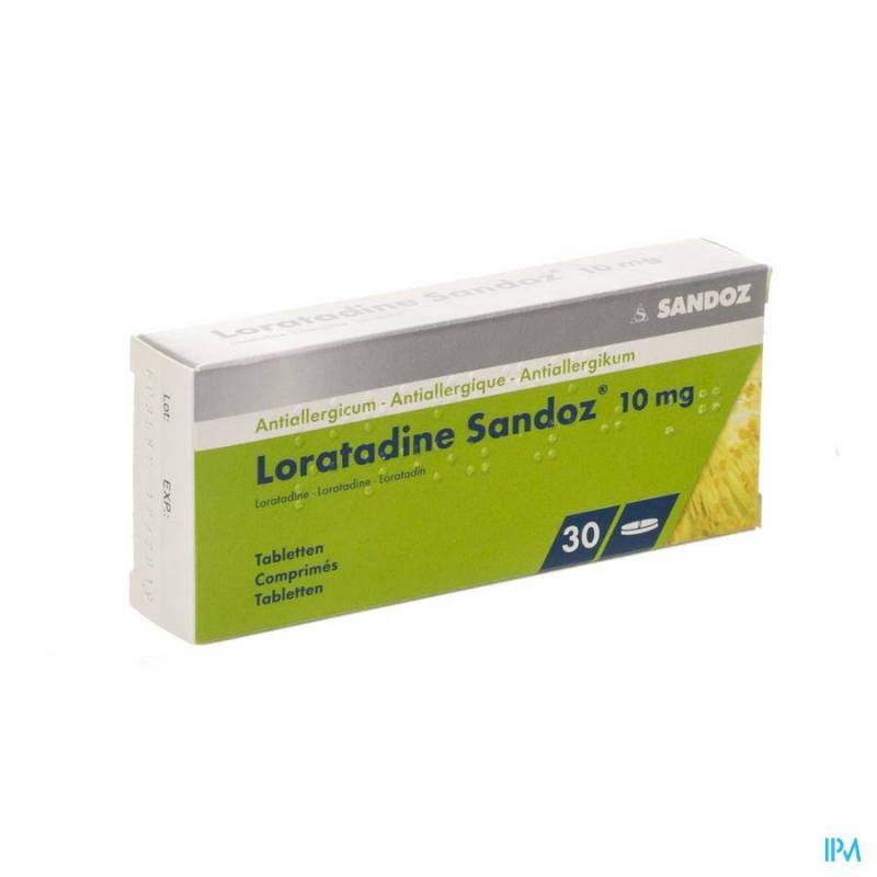 Loratadine Sandoz Comp 30 X 10mg  - Generisch