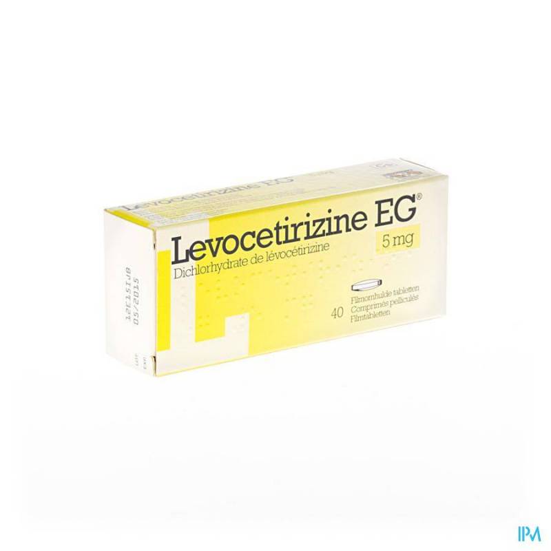 LEVOCETIRIZINE EG 5 MG COMP PELL 40  - Generisch
