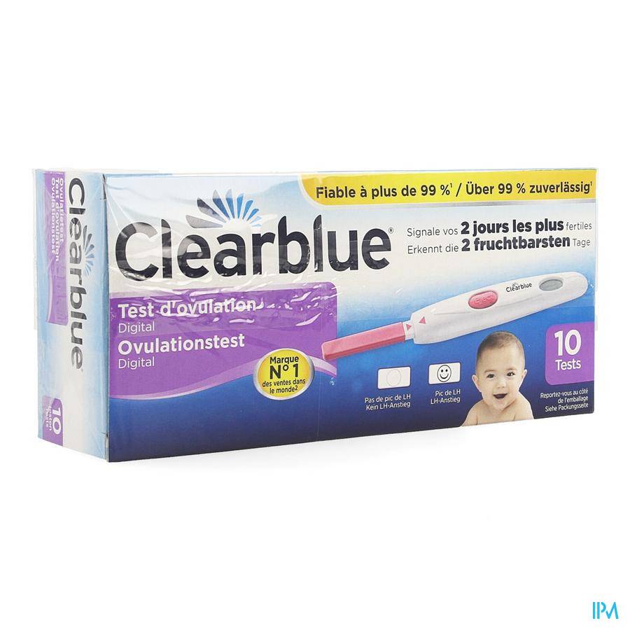 Clearblue Digitale Ovulatietest 10 Testen