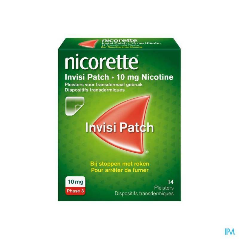 Nicorette Invisi 10mg Patch 14