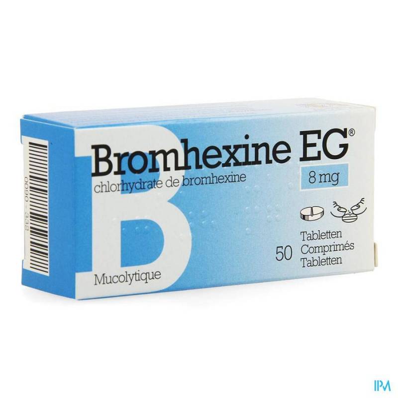 Bromhexine Eg Comp 50 X 8mg  - Generisch