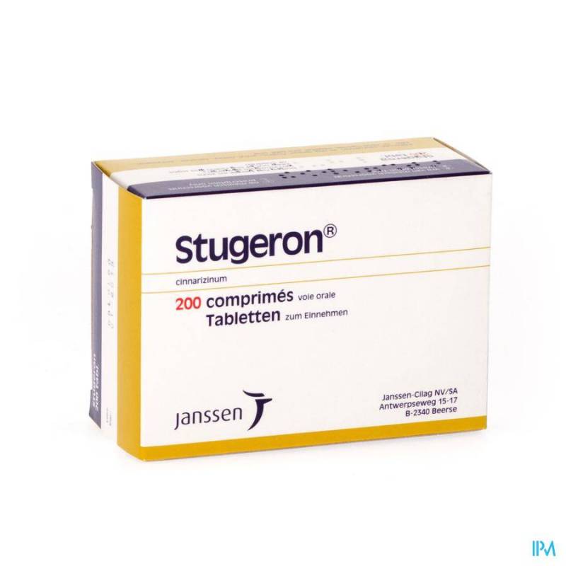 Stugeron Tabletten 200 X 25mg