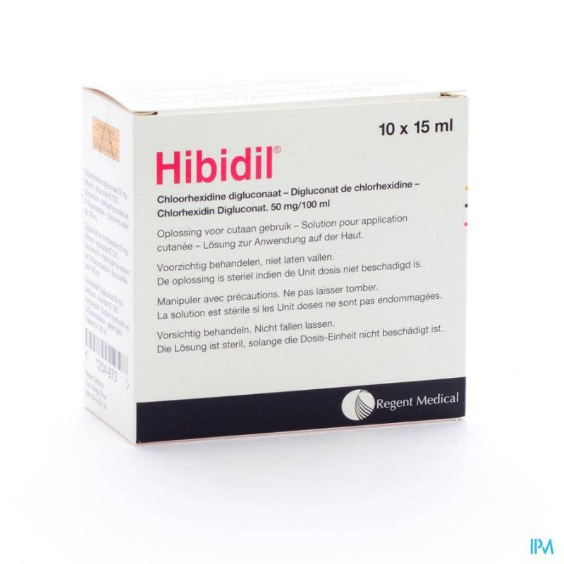 Hibidil 15ml 10 Unidoses