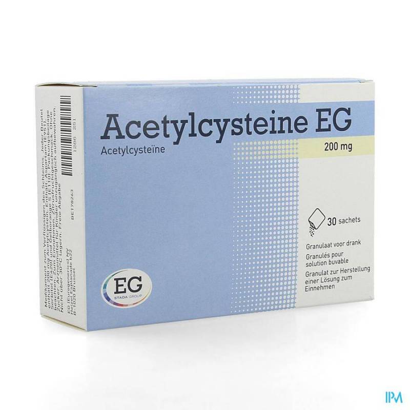 Acetylcysteine Eg Sach 30x200mg  - Generisch