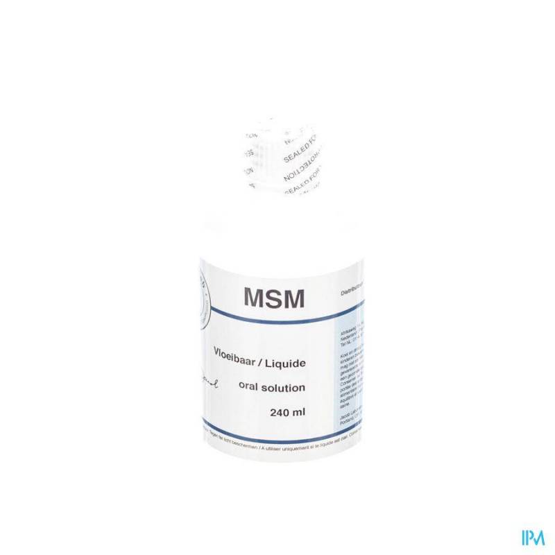 MSM ORAL ENERGETICA SOL 240ML