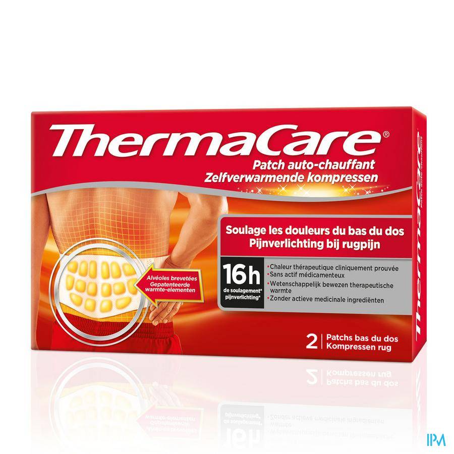 THERMACARE CP CHAUFFANTE DOULEURS DOS 2