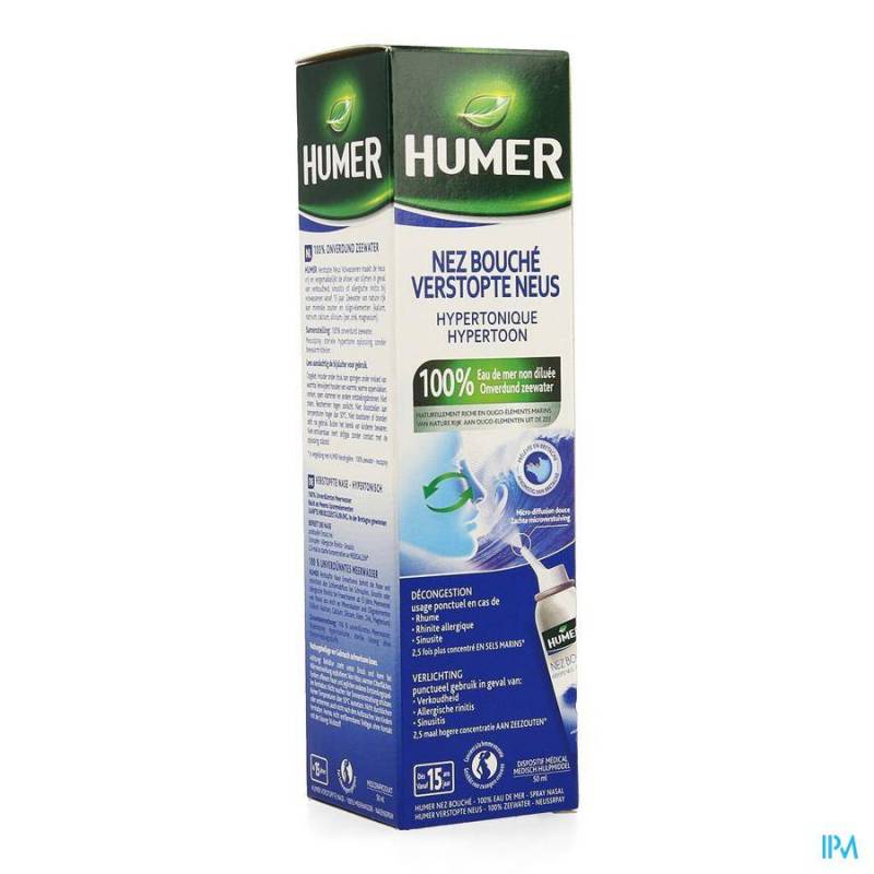 Humer Spray Hypertonisch Volw 50ml