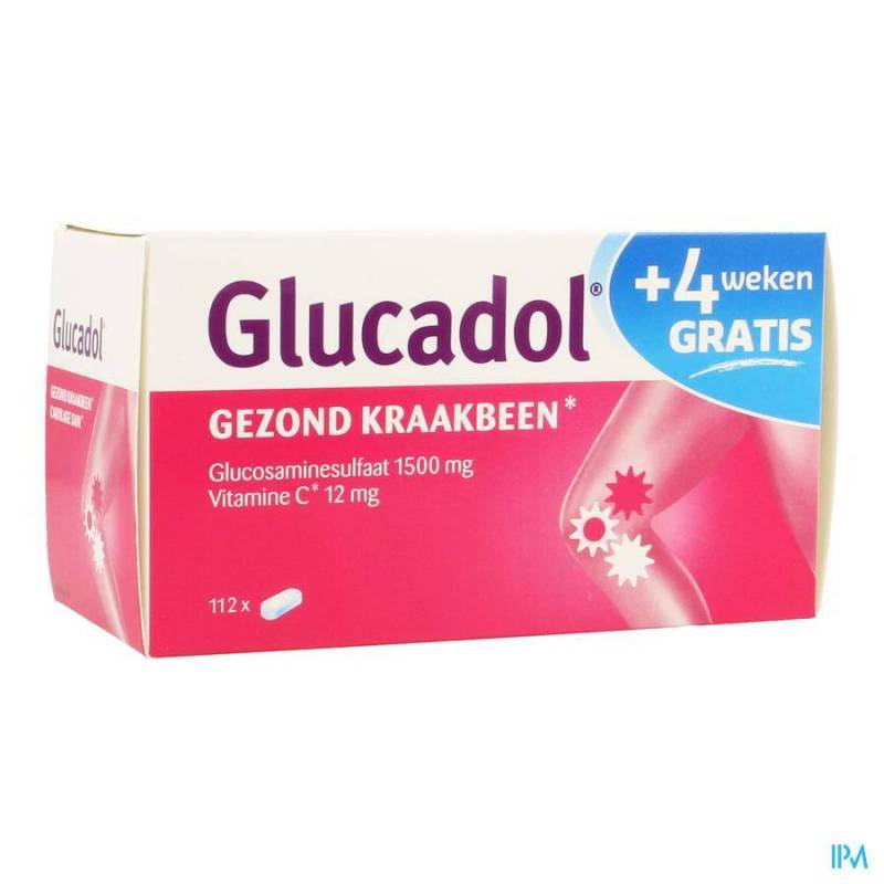 Glucadol Promo 4 Weken Gratis 112 Tabletten
