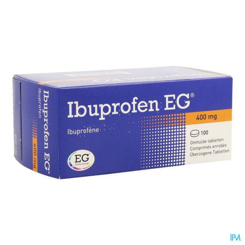 Ibuprofen EG 400mg 100 Filmomhulde Tabletten  - Generisch
