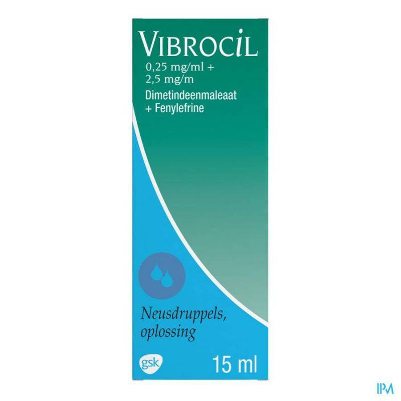 Vibrocil Neusdruppels 15ml
