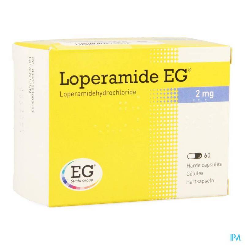 LOPERAMIDE EG CAPS 60X2MG  - Generisch