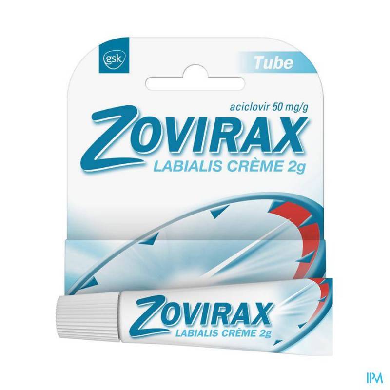 Zovirax Koortsblaasjes Lip Crème 2g