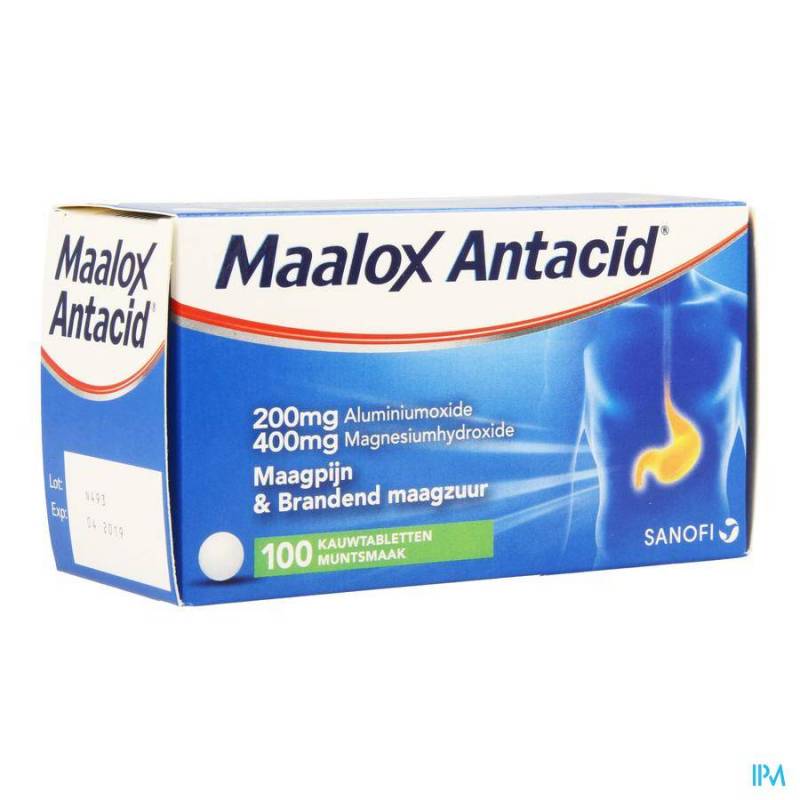 Armstrong reactie Toevallig Maalox 100 Kauwtabletten - Online apotheek in België - Pharmazone