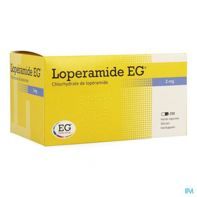LOPERAMIDE EG CAPS 200X2MG  - Generisch