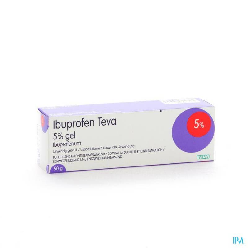 Ibuprofen Teva Gel Tube 50g  - Generisch