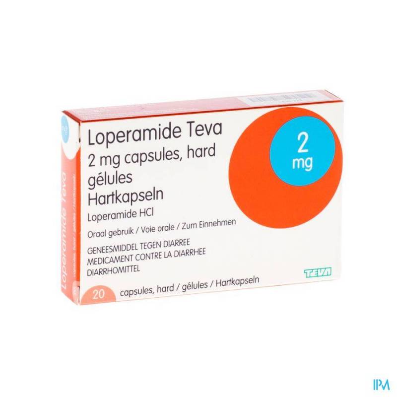 Loperamide Teva Caps 20 X 2mg  - Generisch