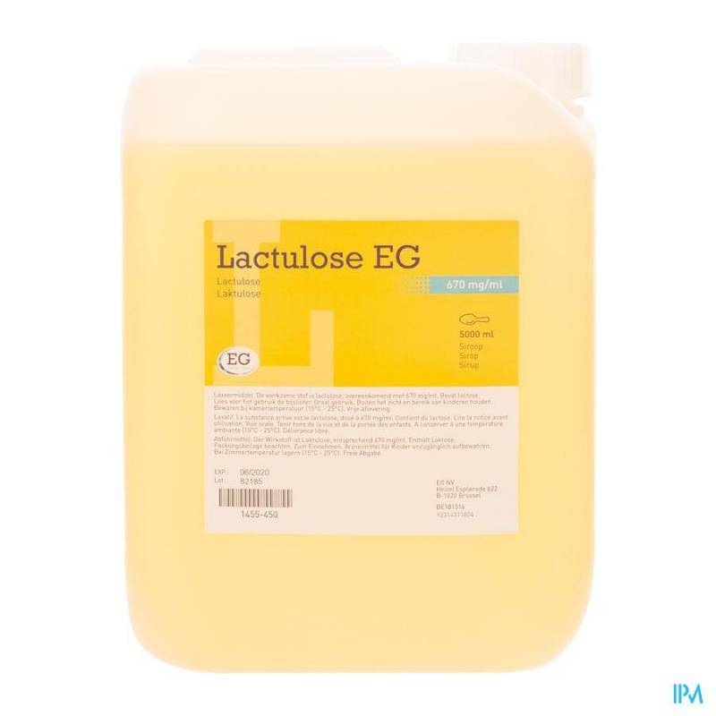 Lactulose Eg Sirop 670mg/ml 5000ml  - Generisch