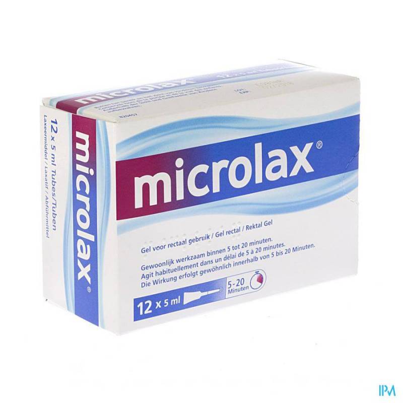 Microlax Lavement 12 Stuks