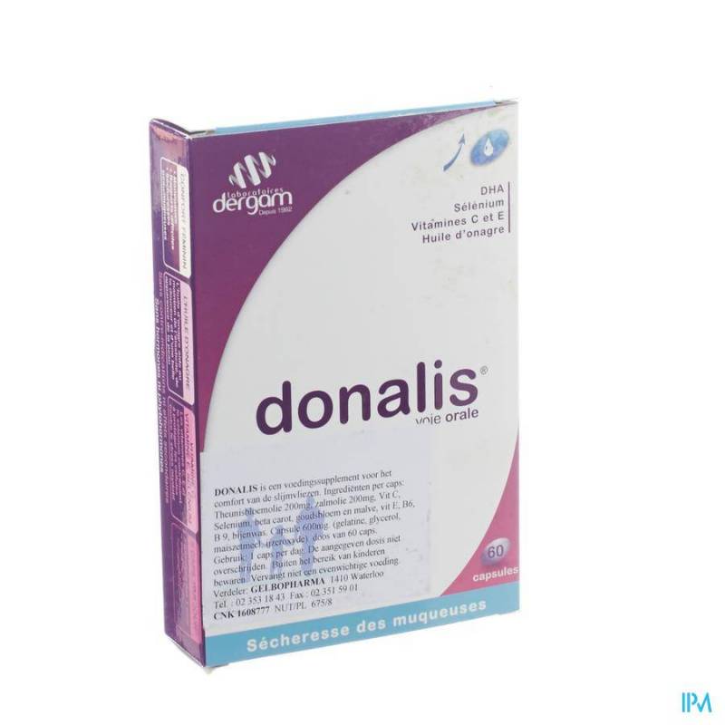 DONALIS DERGAM CAPS 60