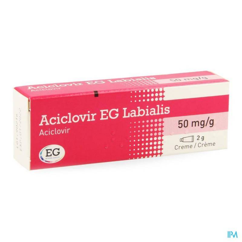 Aciclovir EG Labialis Creme 2g  - Generisch