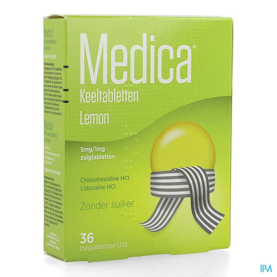 Medica Citroen 36 Keeltabletten
