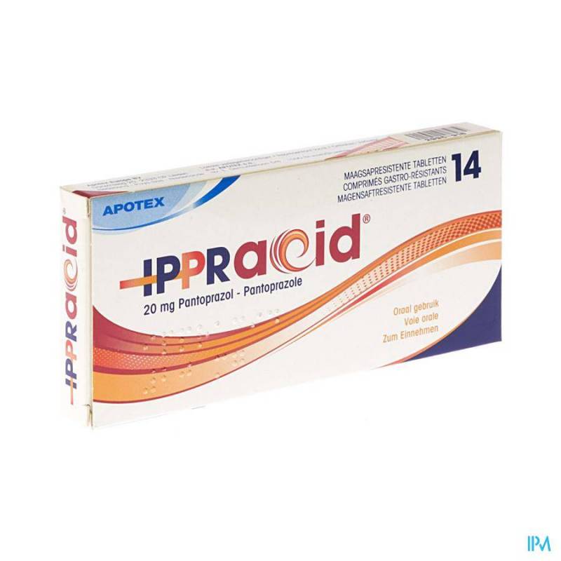 Ippracid 20 Mg 14 Maagsapresistente Tabletten  - Generisch