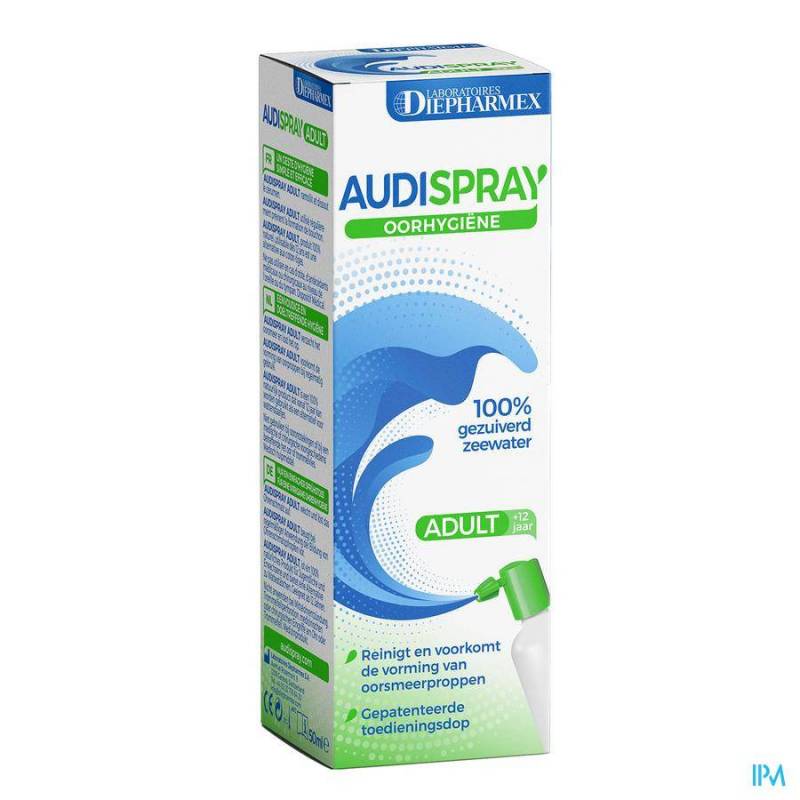 Audispray Oorhygiëne Spray Volwassenen 50ml