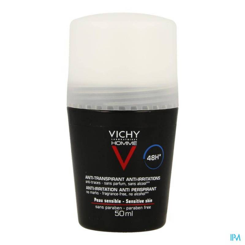 Vichy Homme Deodorant Roller 48 Uur 50ml