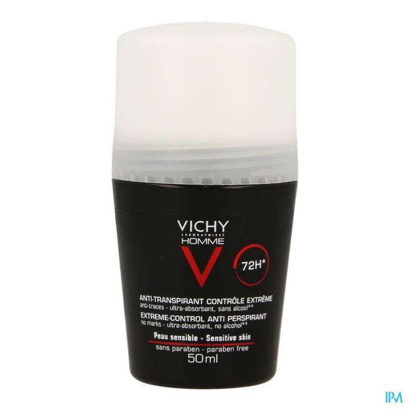Vichy Homme Deodorant Roller 72 Uur 50ml